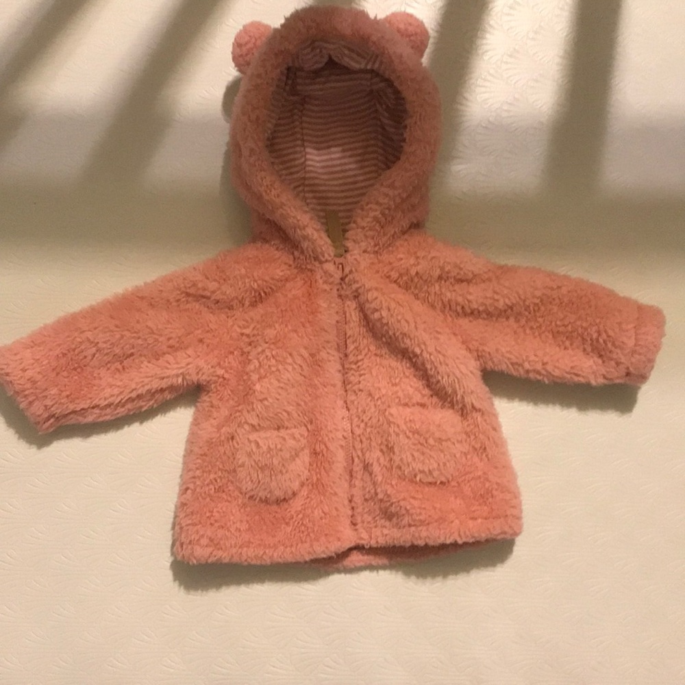 3 month old babygirl pink jacket